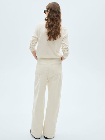 MANGO Strickjacke 'LUKA' in Beige
