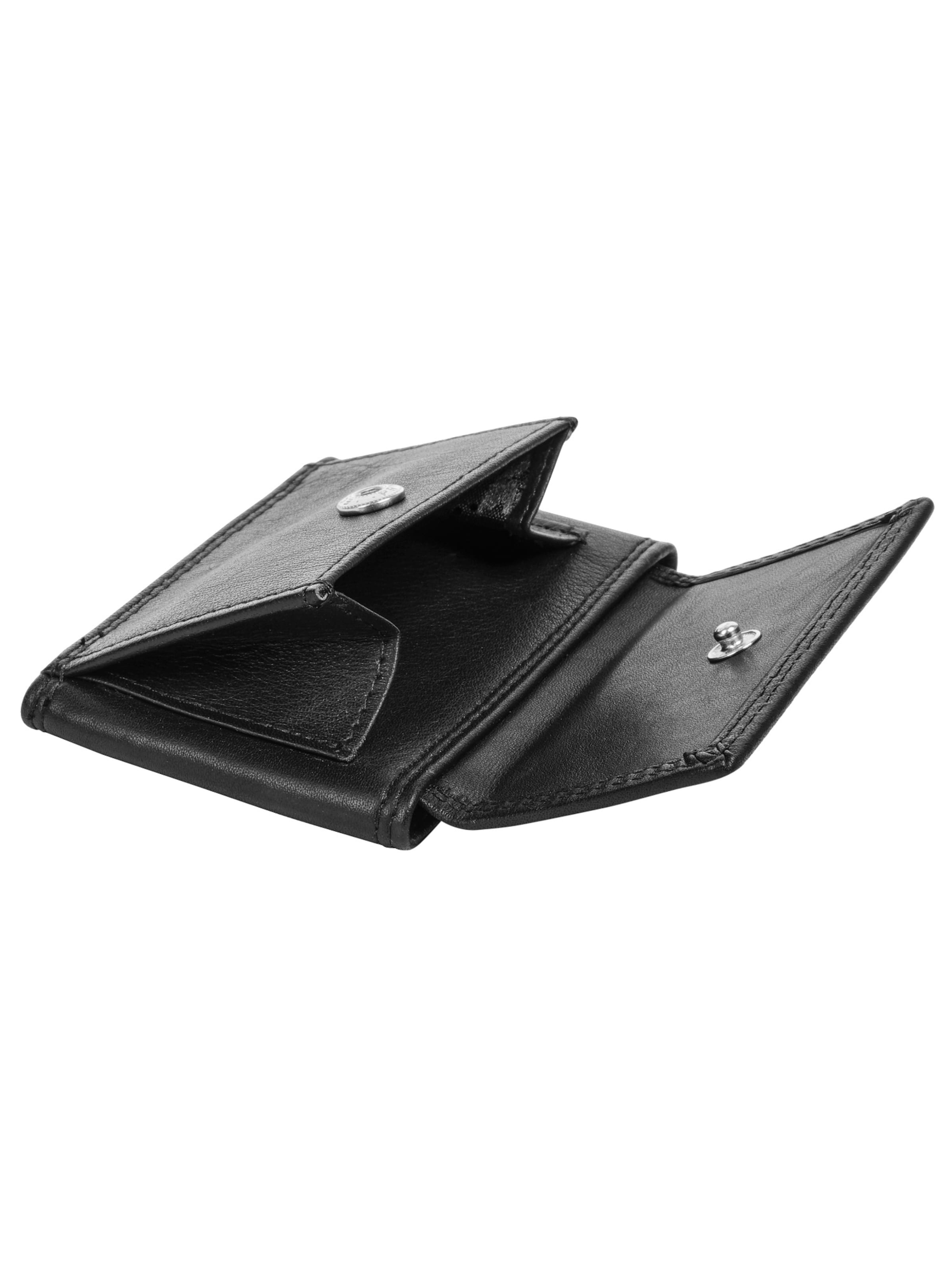 mano Wallet 'SUTURA' in Black