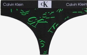 Calvin Klein Underwear Стринги в Черный: спереди