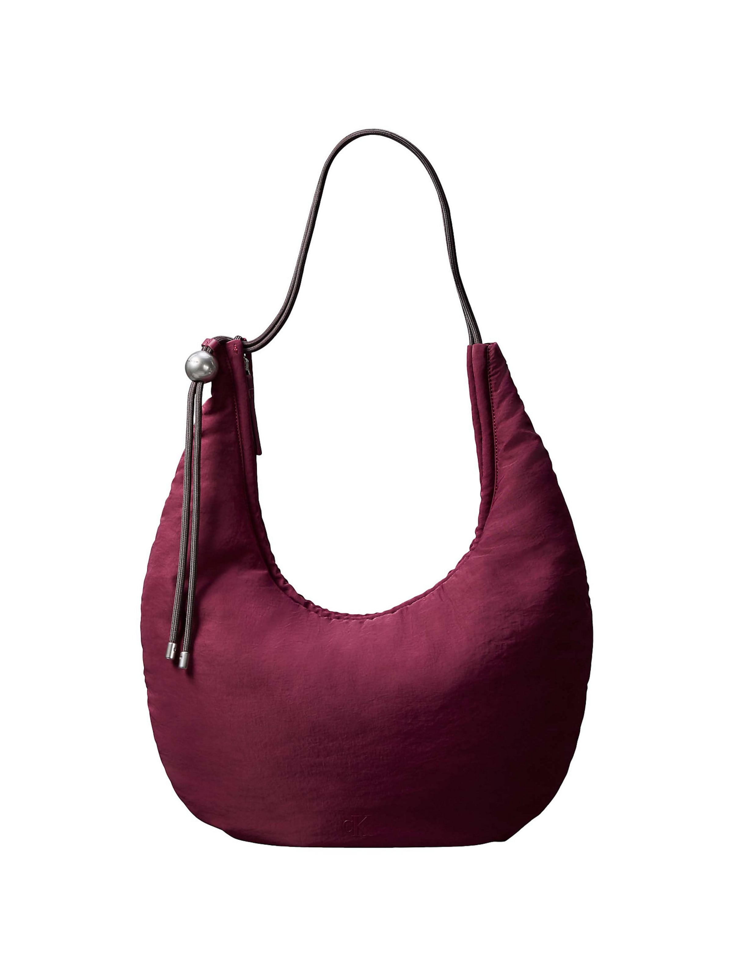 Calvin Klein Schultertasche in Lila: Vorderseite