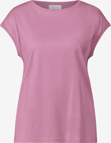Street One Studio Shirt in Pink: front