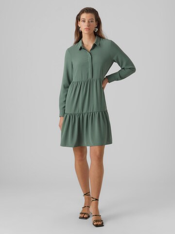 VERO MODA Jurk 'INGE' in Bruin