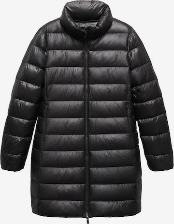 Veste d’hiver MANGO en noir : devant