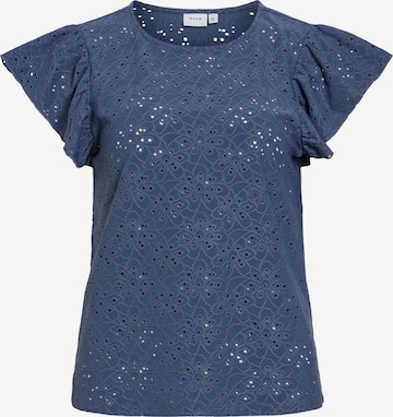 VILA Blouse 'VIKAWA' in Blauw: voorkant