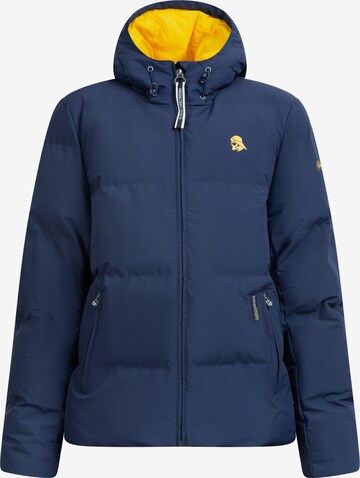 Schmuddelwedda Weatherproof jacket in Blue: front