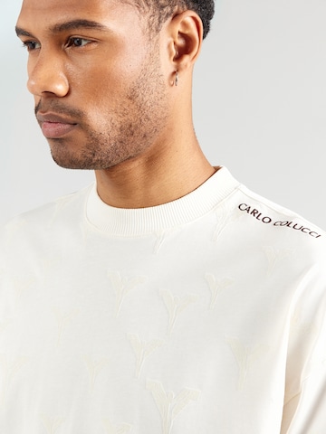 Carlo Colucci Bluser & t-shirts 'Fasan' i hvid