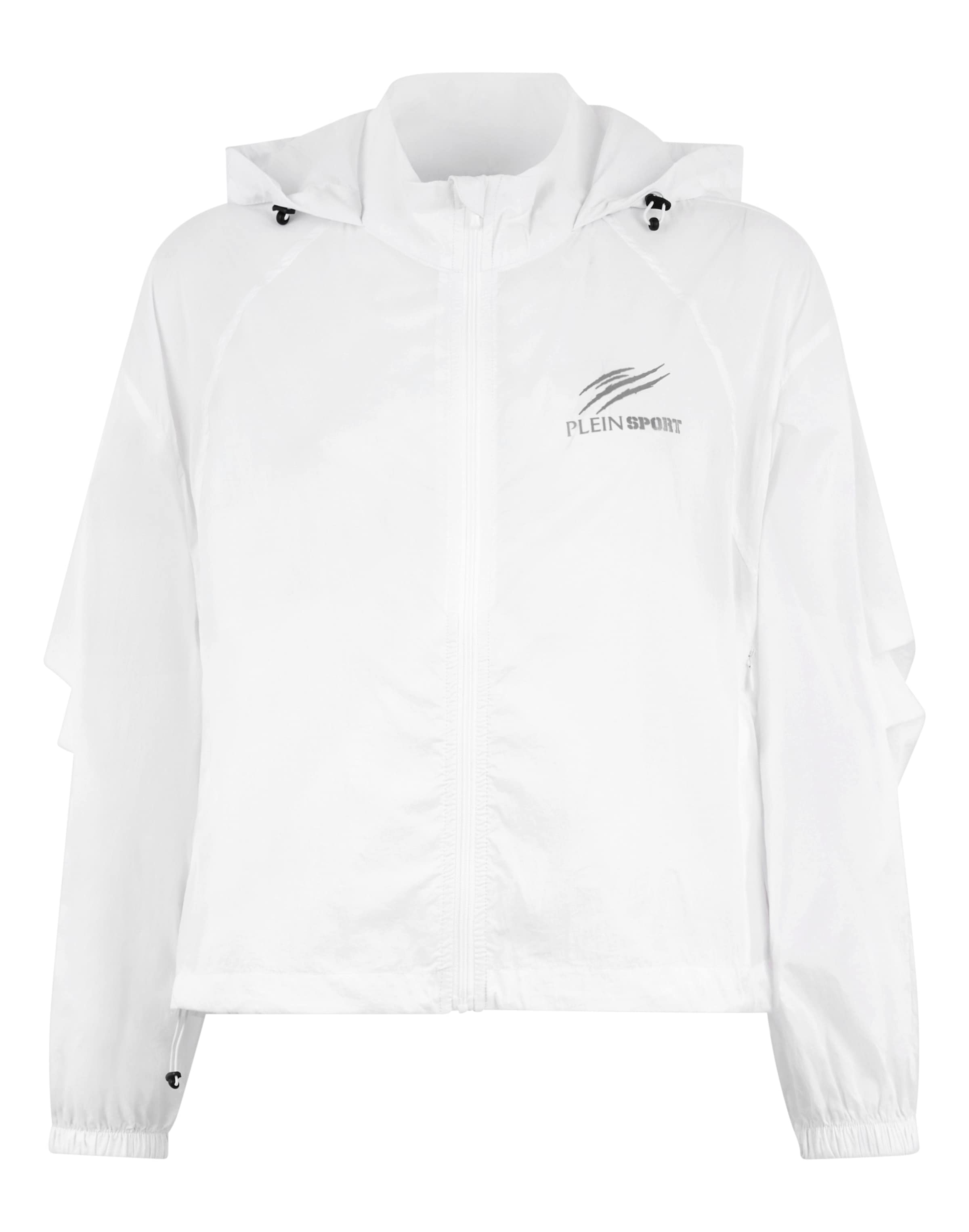 Giacca funzionale di Plein Sport in bianco: frontale