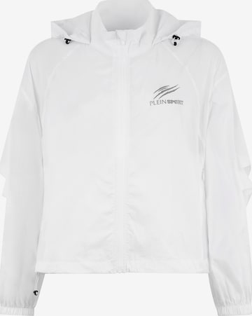 Giacca funzionale di Plein Sport in bianco: frontale