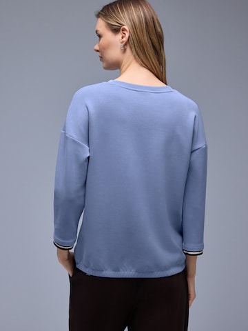 STREET ONE T-shirt i blå