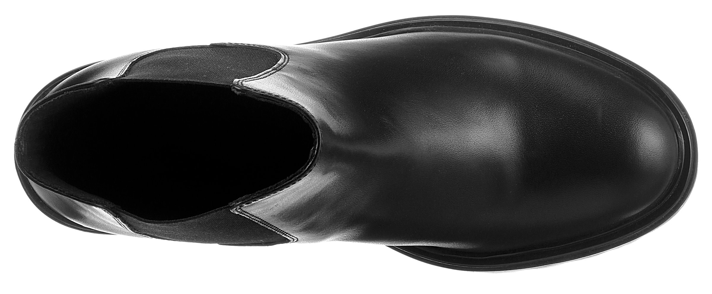 GEOX Chelsea boots 'Damiana' in Zwart