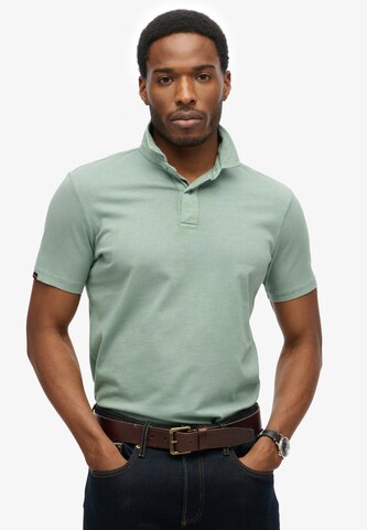 T-Shirt 'Essential' Superdry en vert : devant