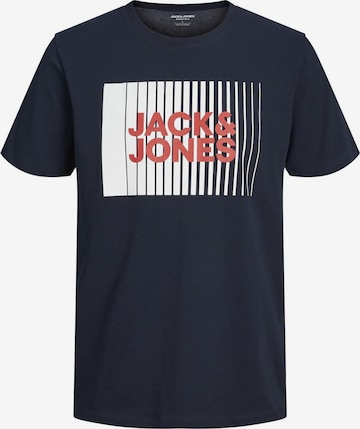 mėlyna JACK & JONES MINI Marškinėliai: priekis