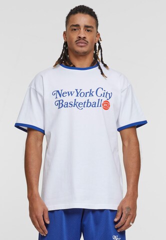 Tricou 'NYC BB' de la K1X pe alb: față