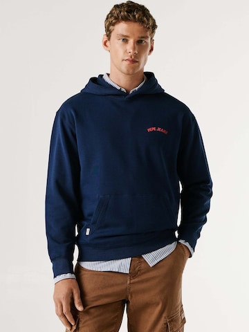Felpa 'Gideon' di Pepe Jeans in blu: frontale
