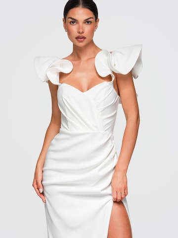 Ombre Abendkleid‌‌‌‌‌‌‌ in Beige