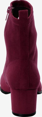 SHEEGO Ankle Boots in Red