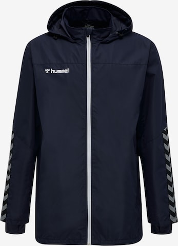 Veste de sport Hummel en bleu : devant