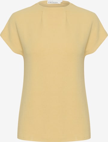 T-shirt 'Dandy' KAREN BY SIMONSEN en jaune : devant