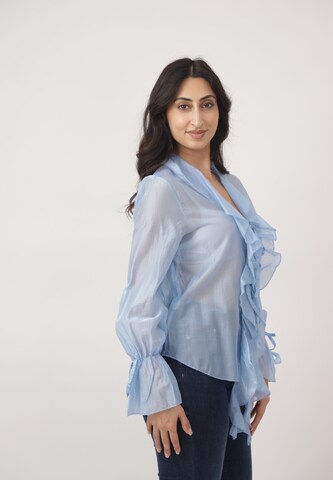 Elara Bluse i blå