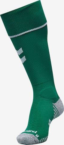 Hummel Athletic Socks in Green: front