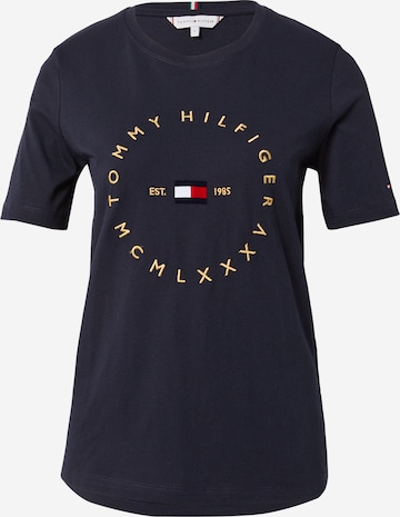 Maglietta di TOMMY HILFIGER in blu: frontale