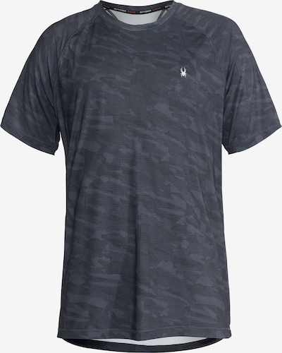 Spyder Functioneel shirt in de kleur Zwart, Productweergave