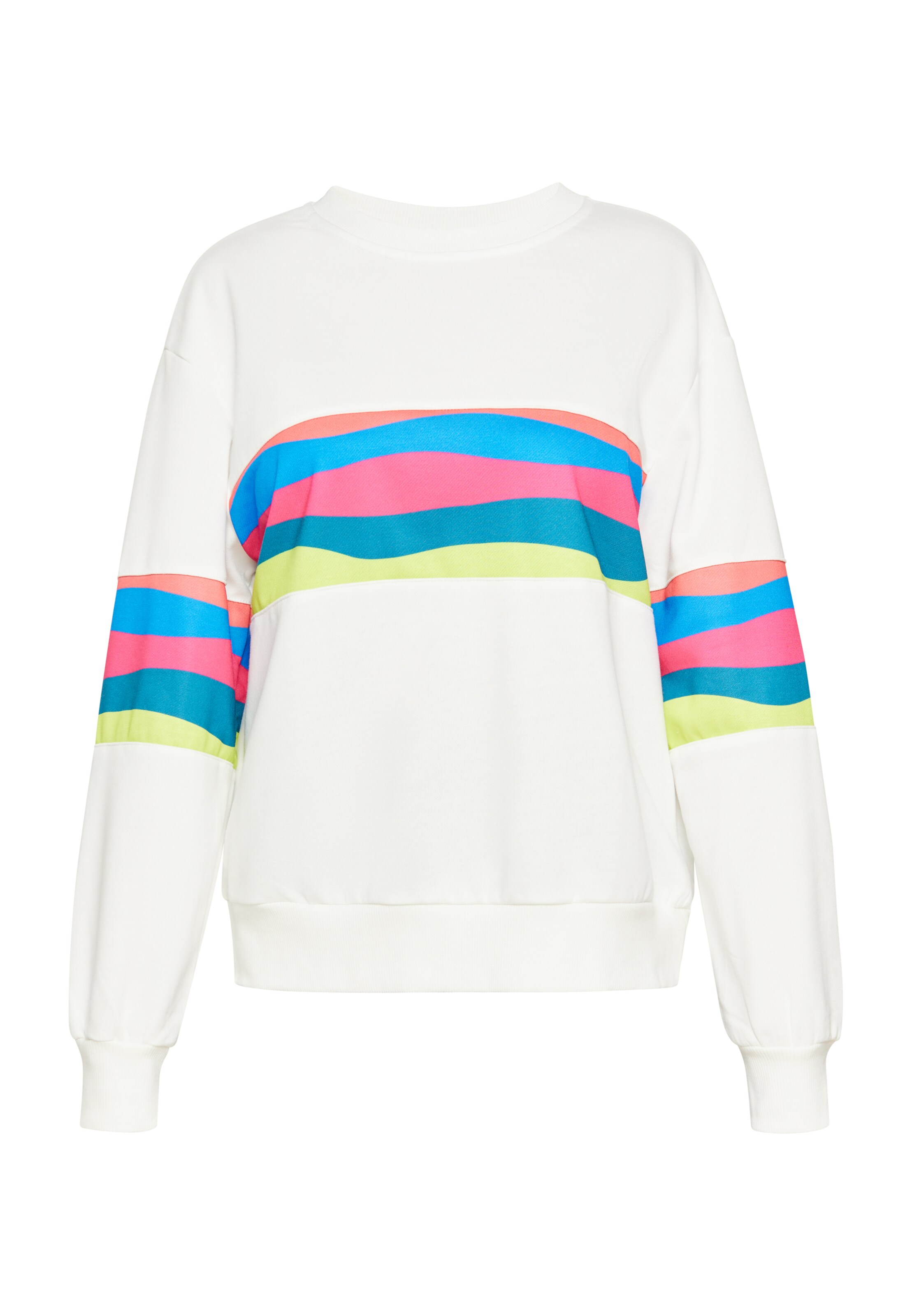 swirly - Sweatshirt em branco: frente