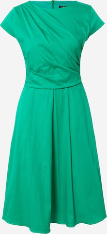 SWING Dress in Green: front