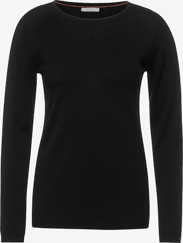 CECIL Sweater in Black: front