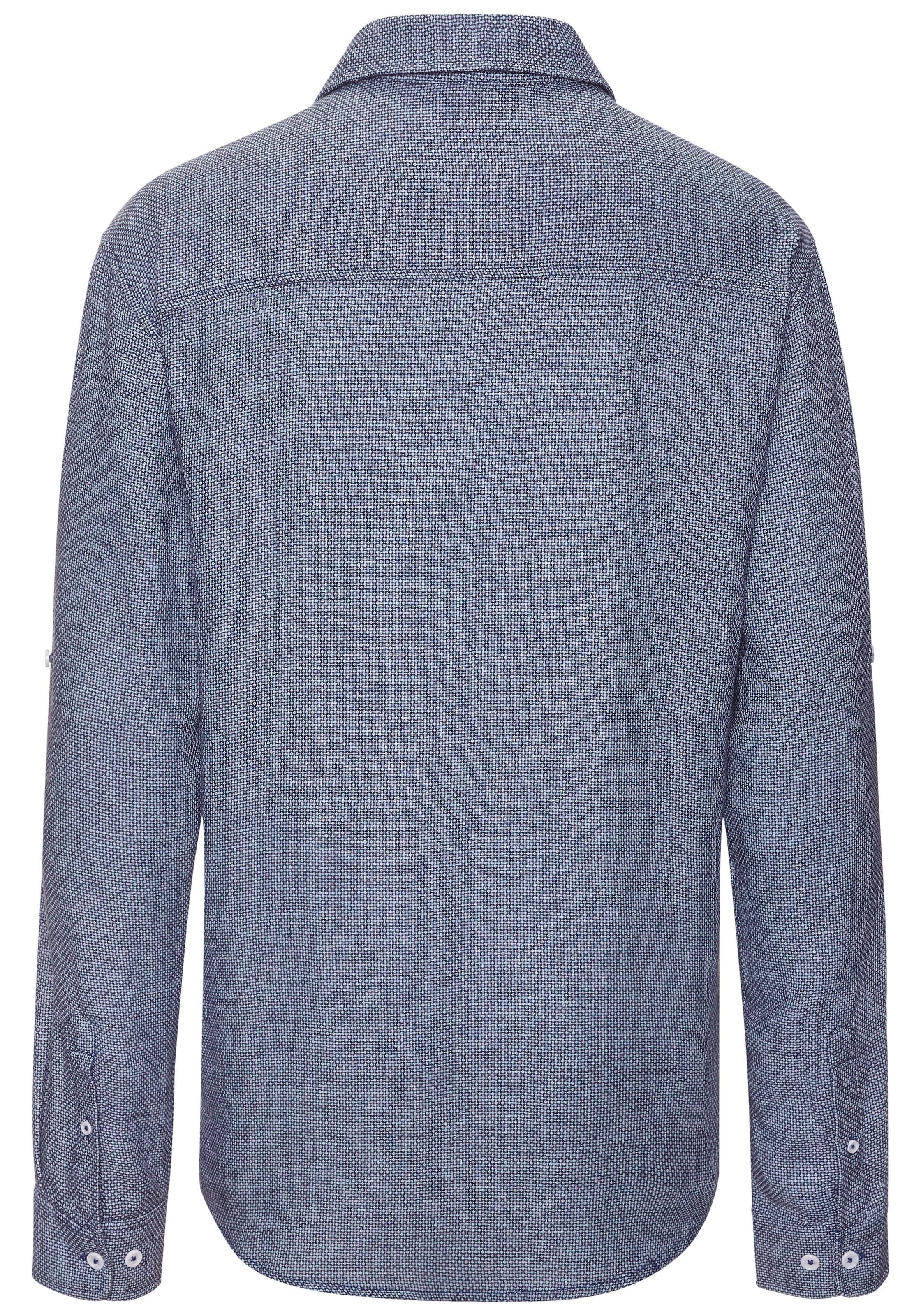 JOHN DEVIN Regular fit Button Up Shirt in Blue