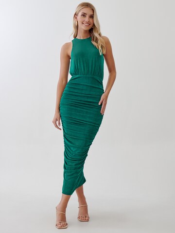 Chancery - Vestido 'VOLTAIRE' em verde: frente