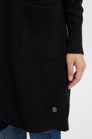 Oxmo Knit Cardigan 'Ritiana' in Black