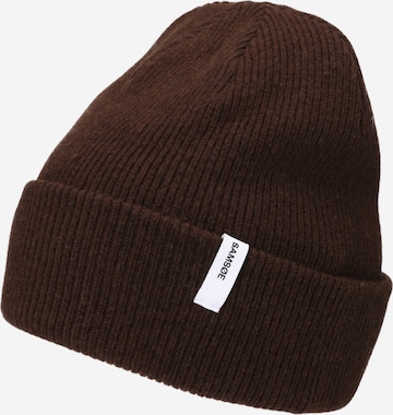 Samsøe Samsøe Beanie in Brown: front