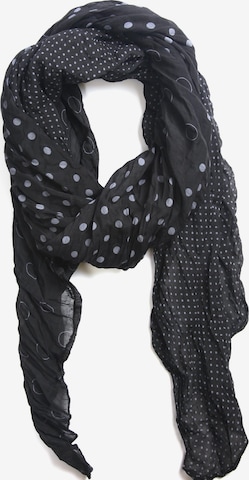 COLLEZIONE ALESSANDRO Schal 'Vera' in Schwarz: Vorderseite