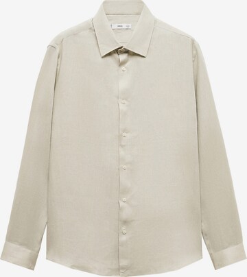 MANGO MAN Skjorte 'Parrot' i beige: forside