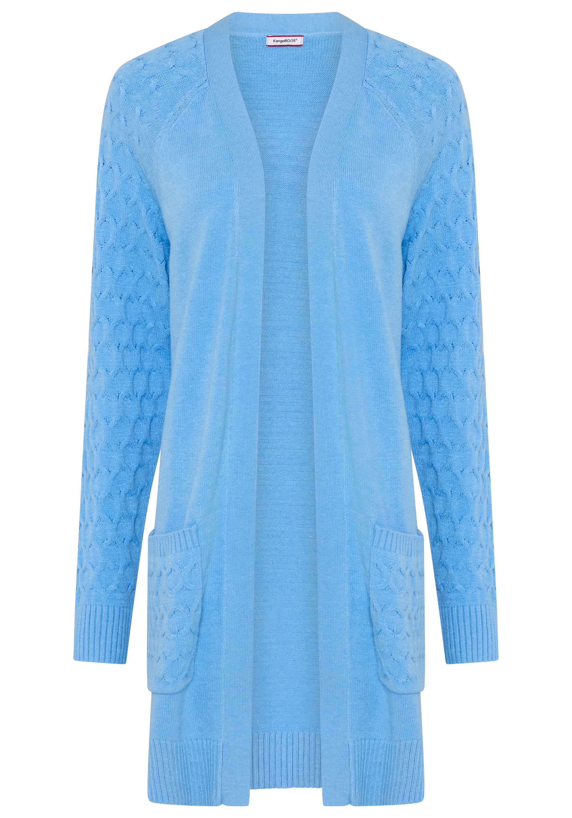 KangaROOS Strickjacke in Blau: Vorderseite