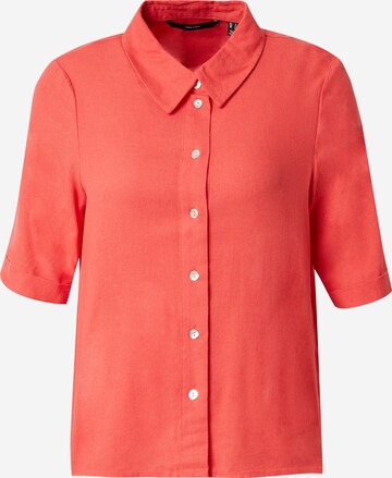 VERO MODA Blouse 'MYMILO' in Rood: voorkant