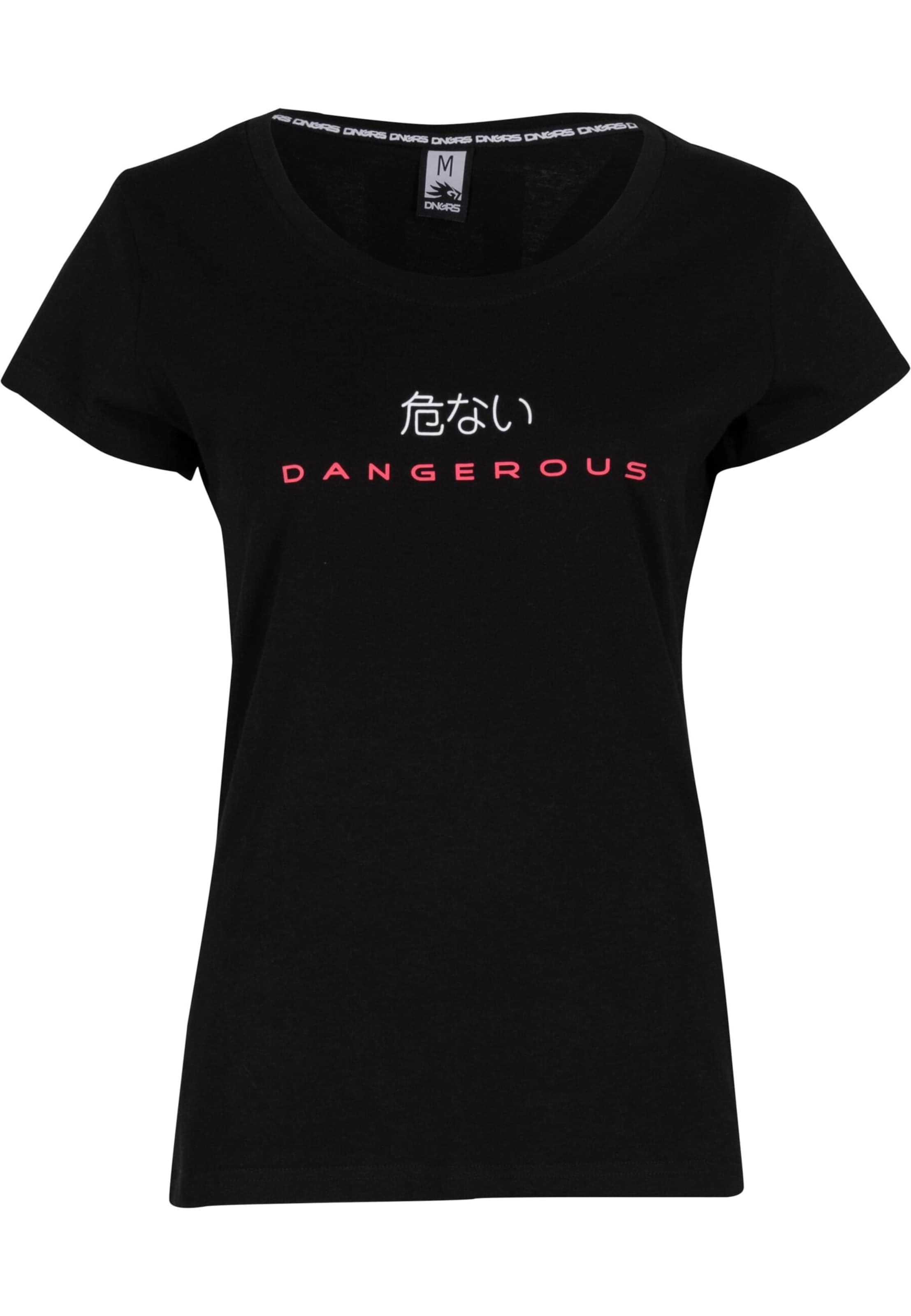 Dangerous DNGRS Shirt 'Loud' in Schwarz: Vorderseite