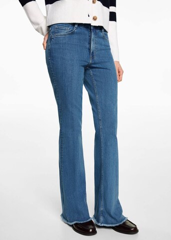 MANGO TEEN Flared Jeans in Blau: Vorderseite