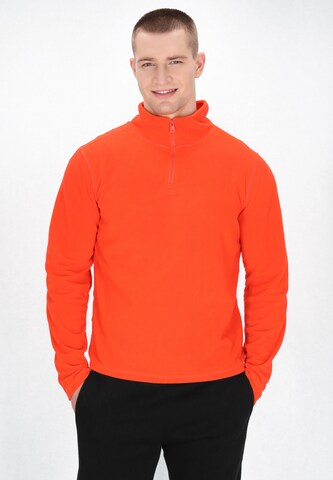 Mo ATHLSR Pullover in Orange: Vorderseite