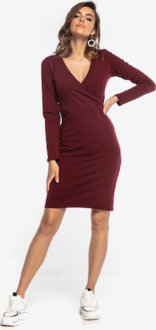 TESSITA Kleid in Rot: Vorderseite