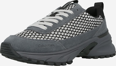 Sportbačiai be auliuko 'HIKE RUNNER' iš Calvin Klein Jeans, spalva – pilka / juoda, Prekių apžvalga