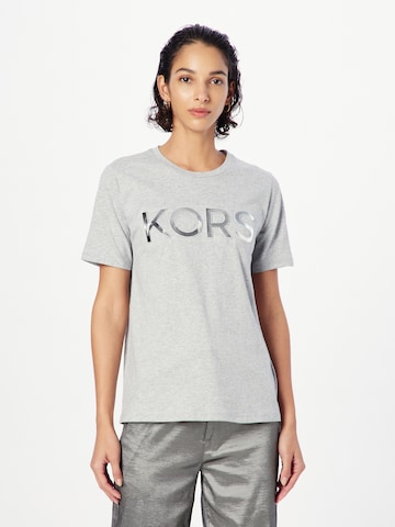 T-shirt MICHAEL Michael Kors en gris : devant