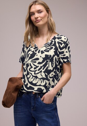 STREET ONE Bluse in Blau: Vorderseite