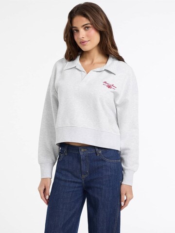 GUESS Sweatshirt in Grau: Vorderseite