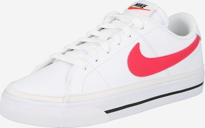 Sneaker low 'Court Legacy' Nike Sportswear pe roșu deschis / negru / alb, Vizualizare produs