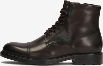 Kazar High-Top Sneakers in Brown: front