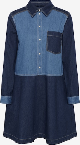 Robe-chemise 'Augustine' Part Two en bleu : devant