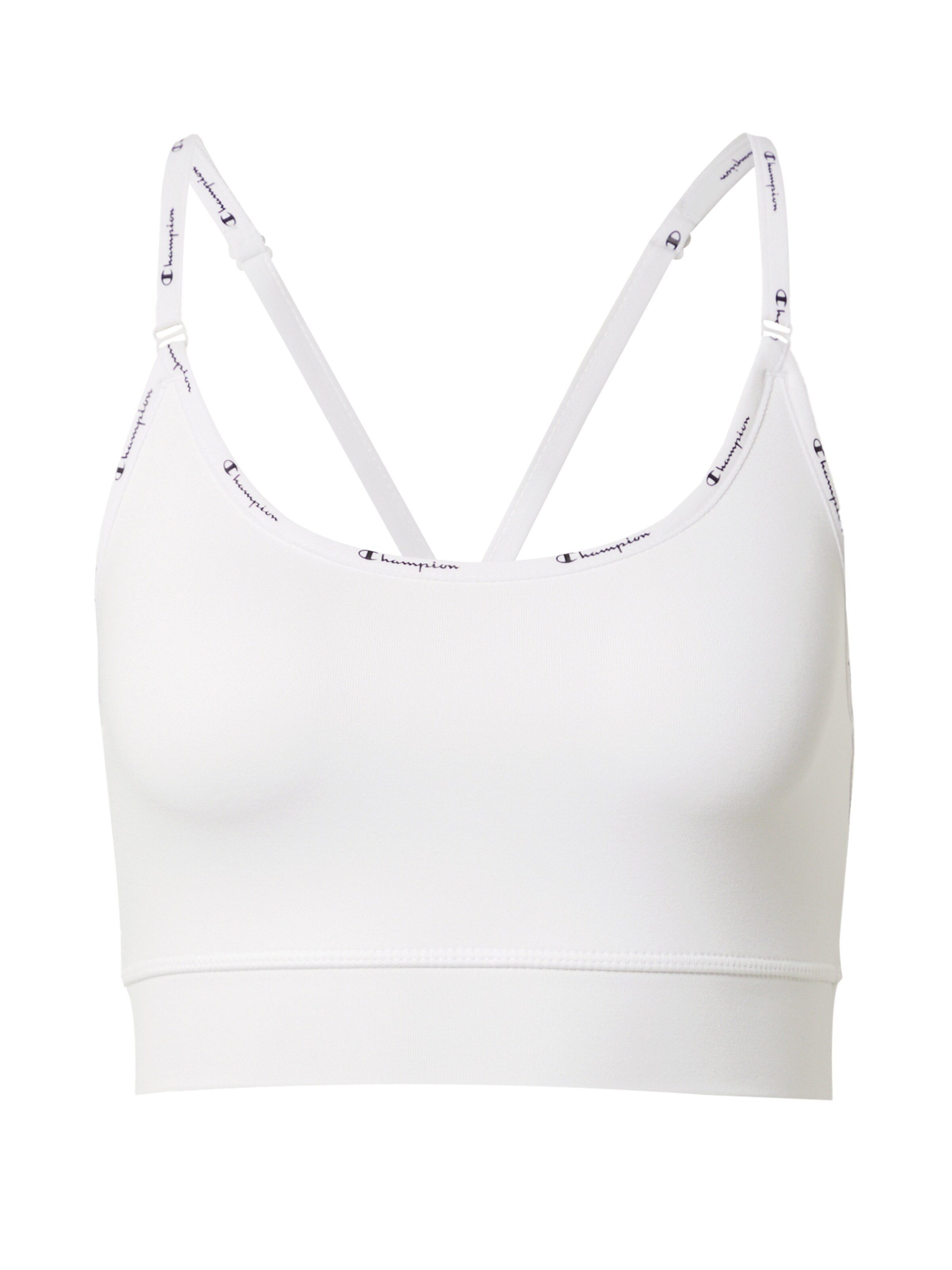 Bustino Reggiseno sportivo di Champion Authentic Athletic Apparel in bianco: frontale