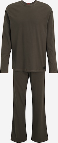 žalia DIESEL Ilga pižama 'ADRIAN': priekis